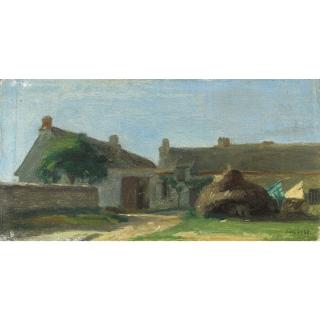 Adolphe-Félix Cals - La Ferme En Normandie