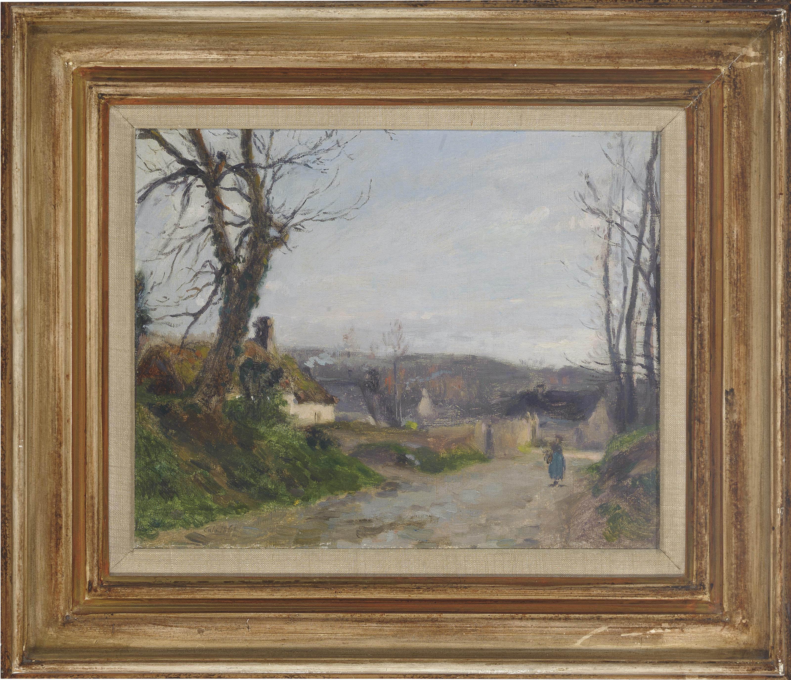 Adolphe-Felix Cals - The way home