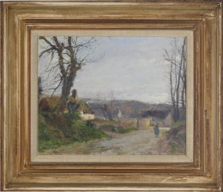 Adolphe-Felix Cals - The way home