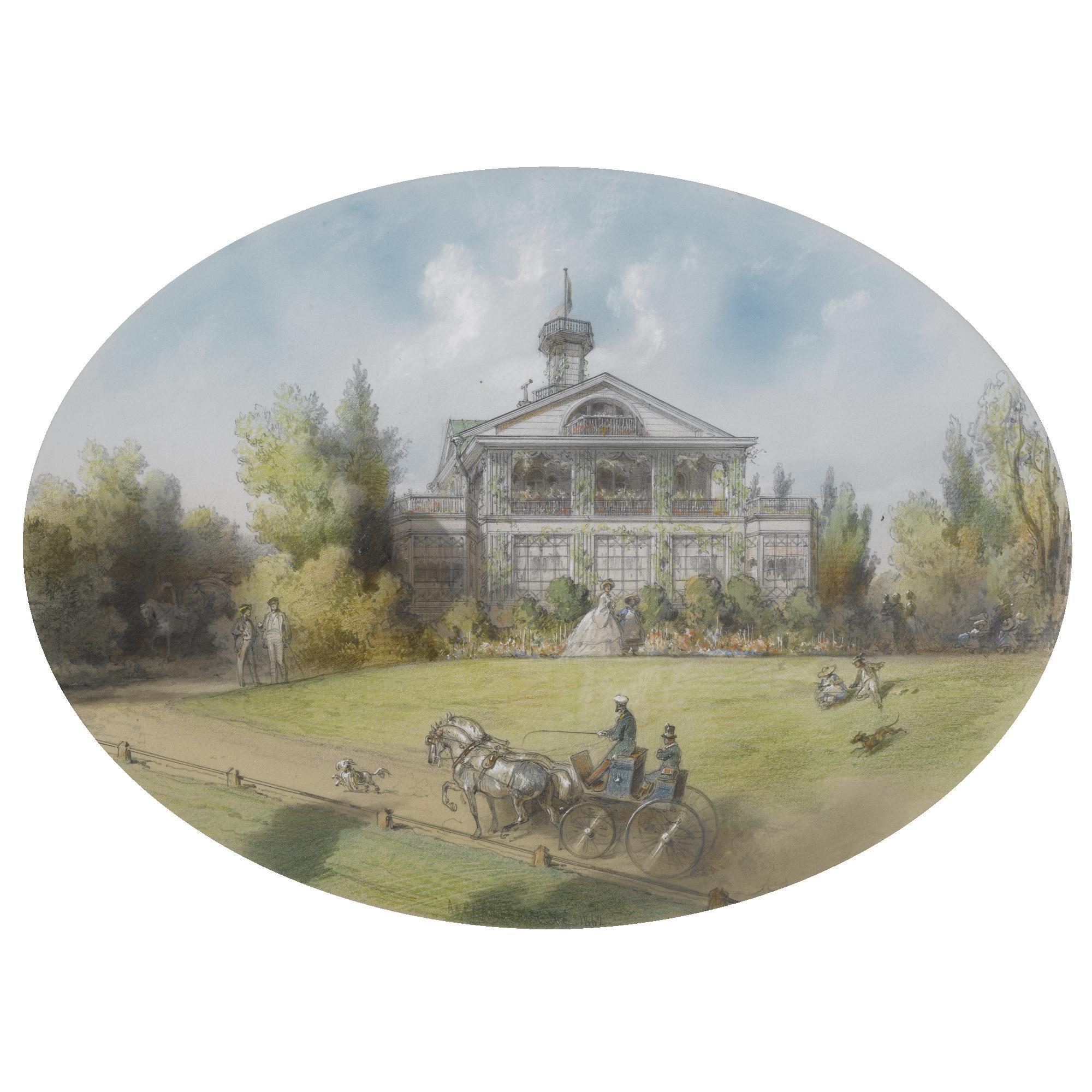 Adolphe Josefovich Charlemagne - The Country House