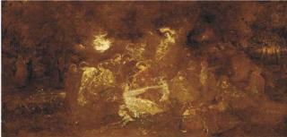 Adolphe Joseph Thomas Monticelli - Dans Le Jardin