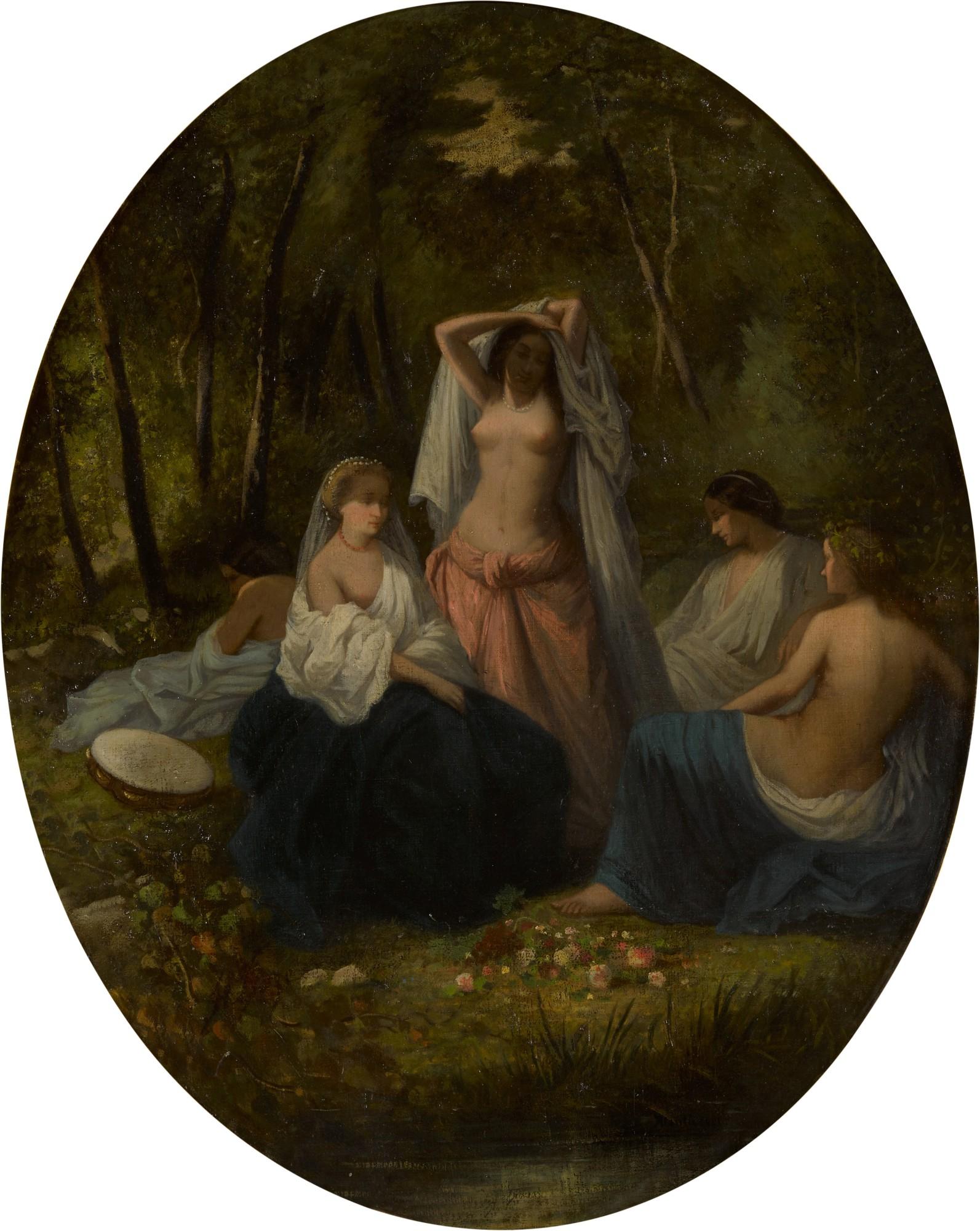 Adolphe Joseph Thomas Monticelli - Les Orientales