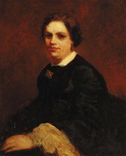 Adolphe-Joseph-Thomas-Monticelli - Portrait of Mademoiselle Millau