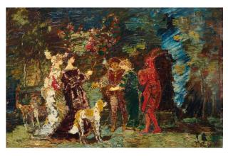 Adolphe Monticelli - Personnages De Faust