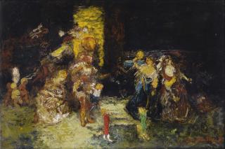 Adolphe Monticelli - The Meet