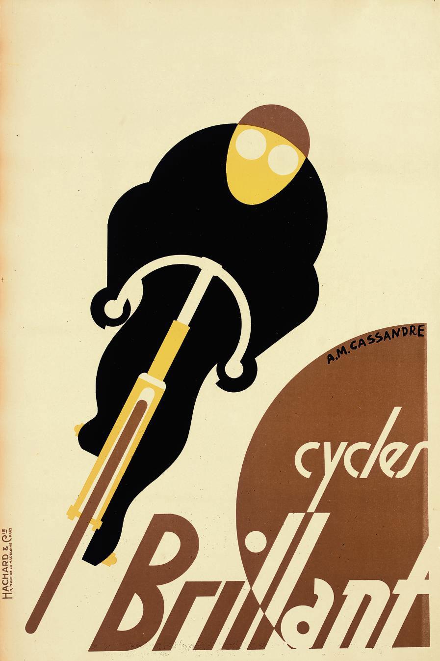 Adolphe Mouron Cassandre - Cycles Brillant