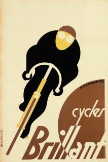 Adolphe Mouron Cassandre - Cycles Brillant