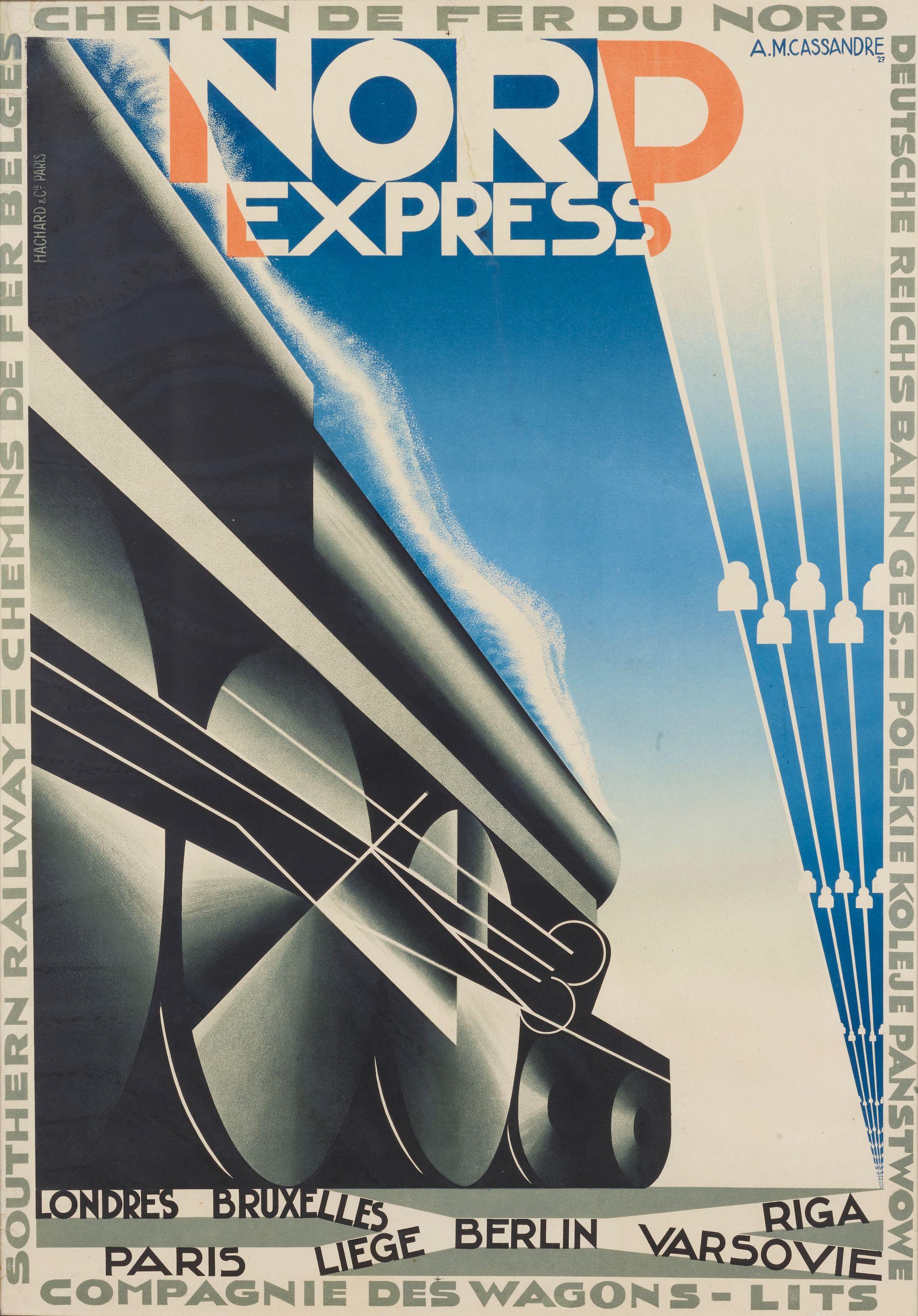 Adolphe Mouron Cassandre - Nord Express