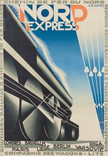 Adolphe Mouron Cassandre - Nord Express