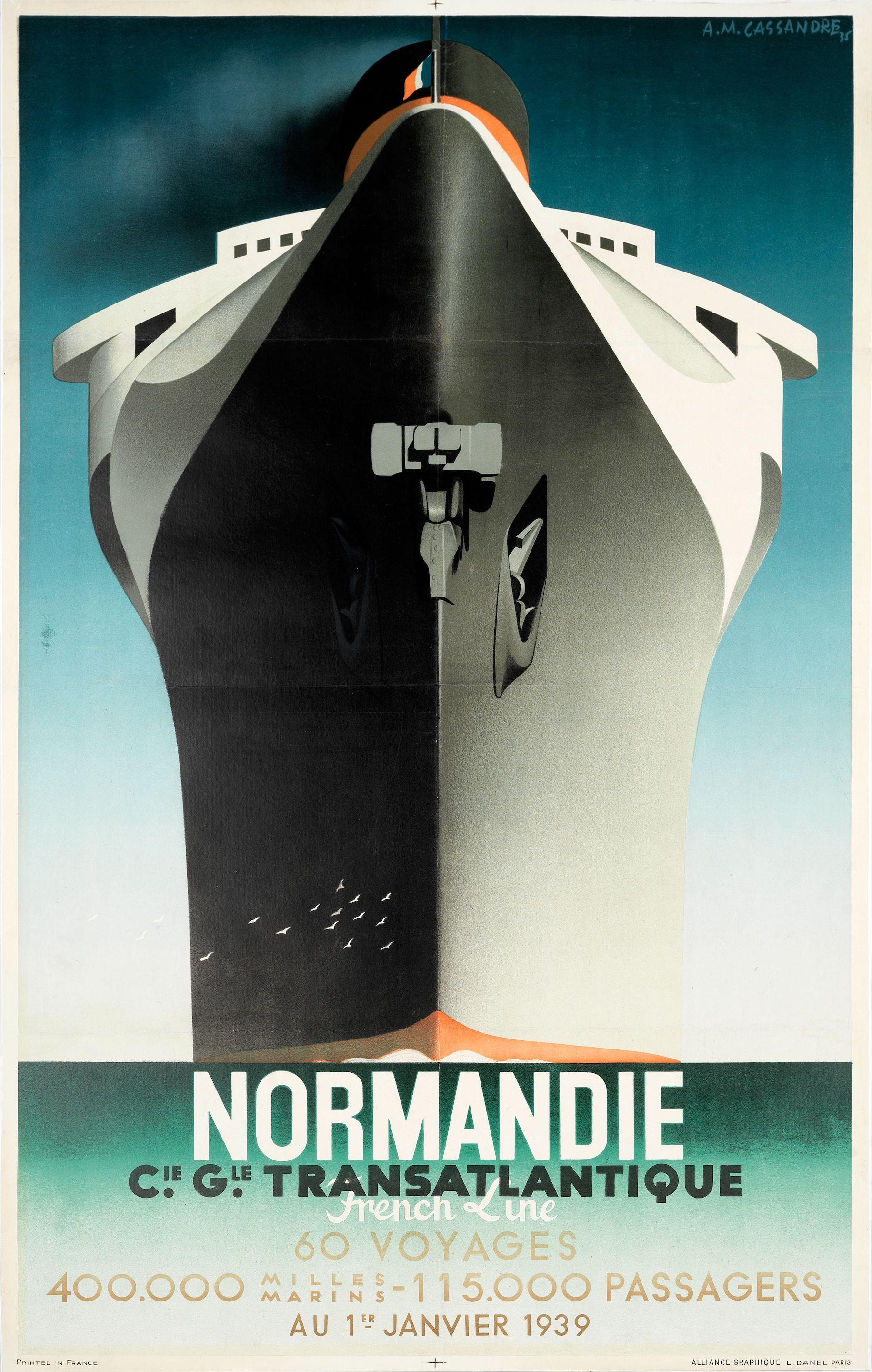 Adolphe Mouron Cassandre - Normandie