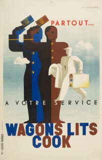 Adolphe Mouron Cassandre - Wagons Lits Cook