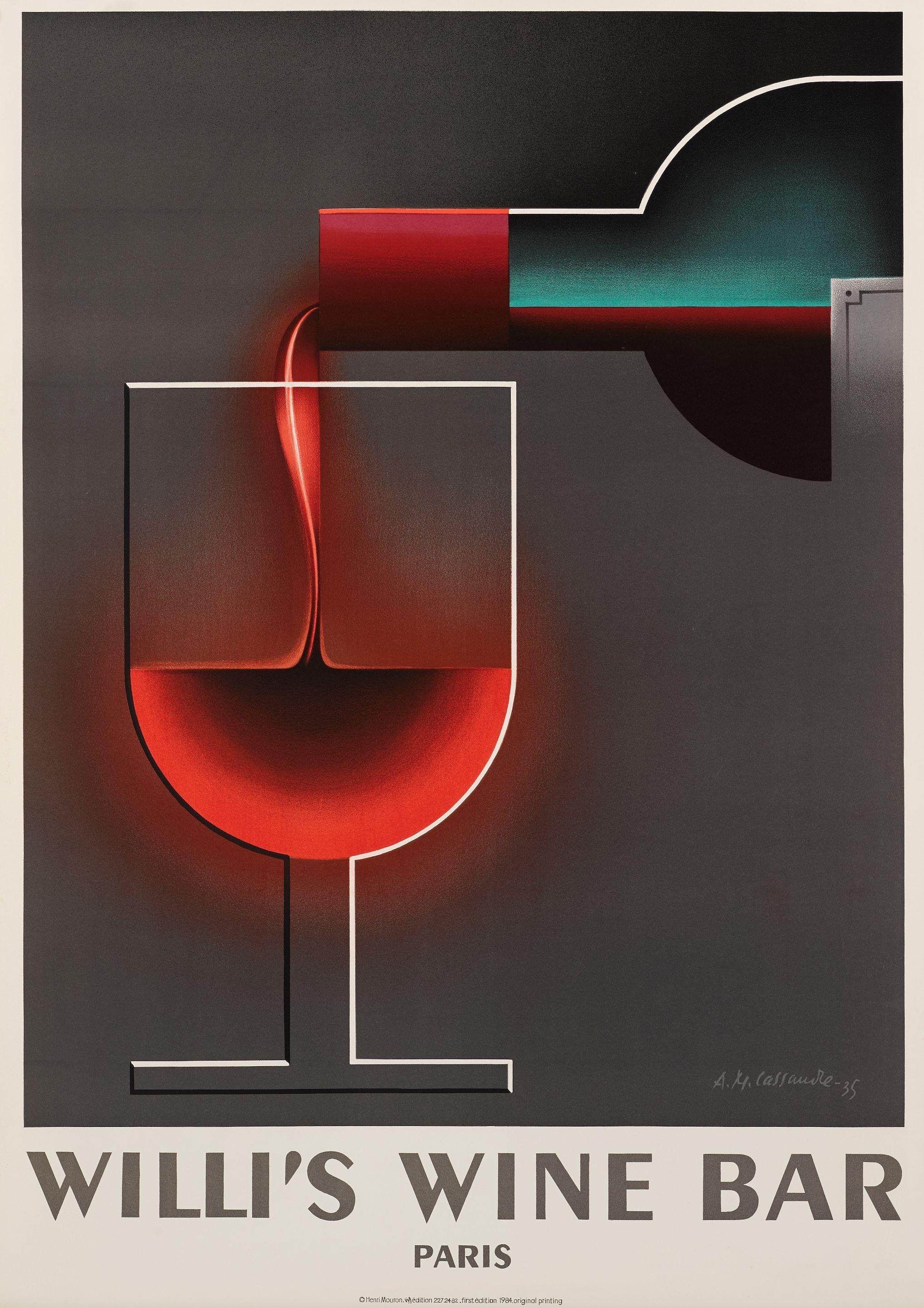 Adolphe Mouron Cassandre - Willi\'S Wine Bar