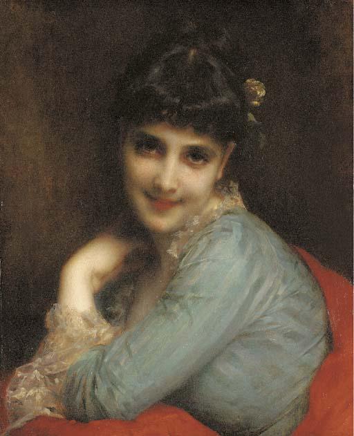 Adolphe Piot - A young beauty