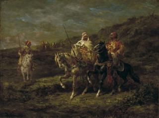 Adolphe Schreyer - Arab Riders