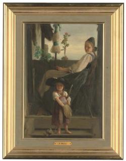 Adolphe Weisz - Playing With Mother