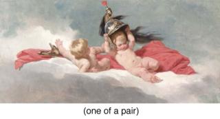 Adolphe Yvon - An Allegory of the Arts; and An Allegory of War