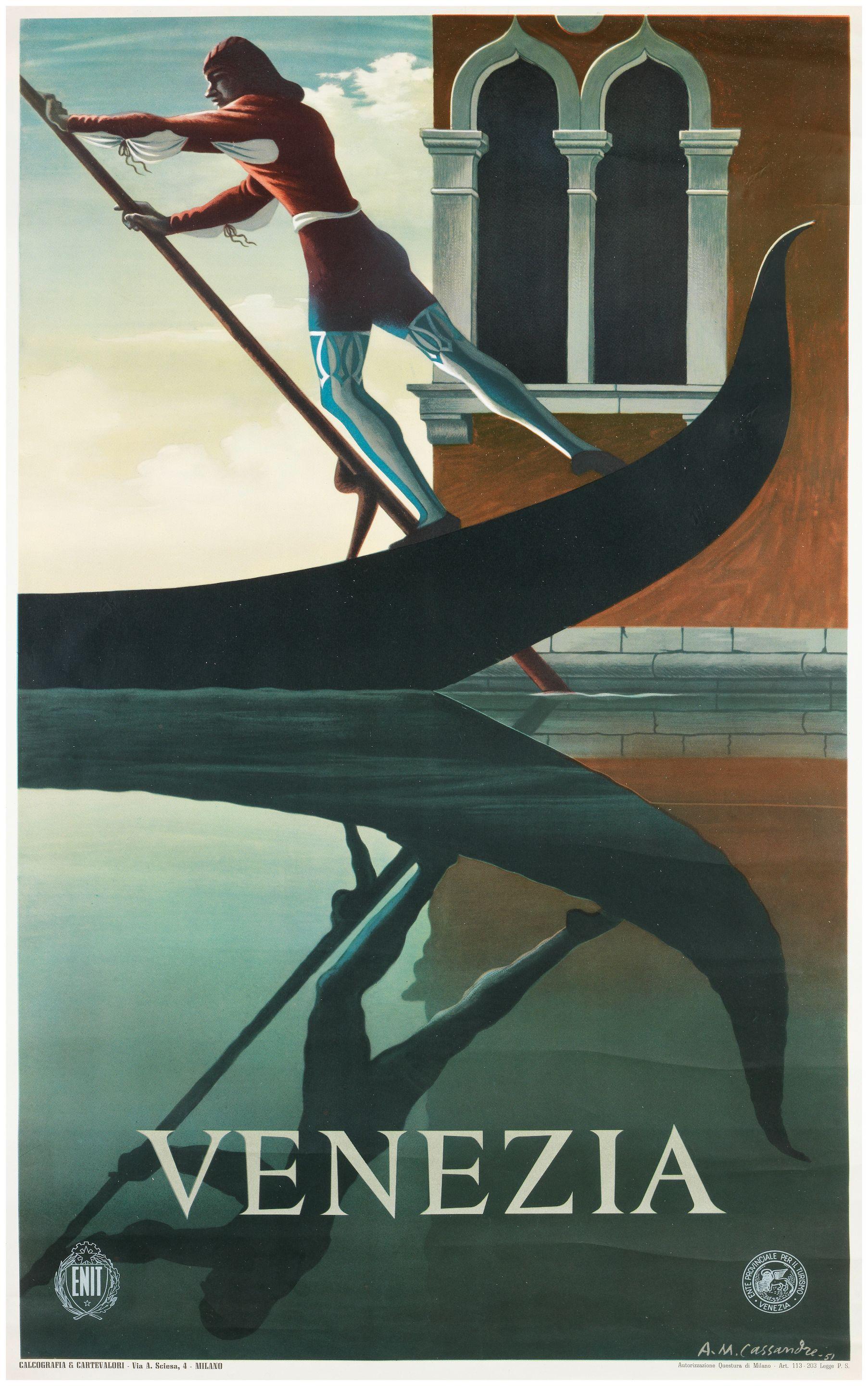 Adophe Mouron Cassandre - Venezia