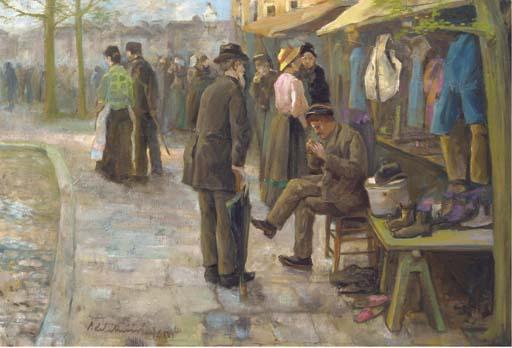 Adriaan de la Riviere - At The Market