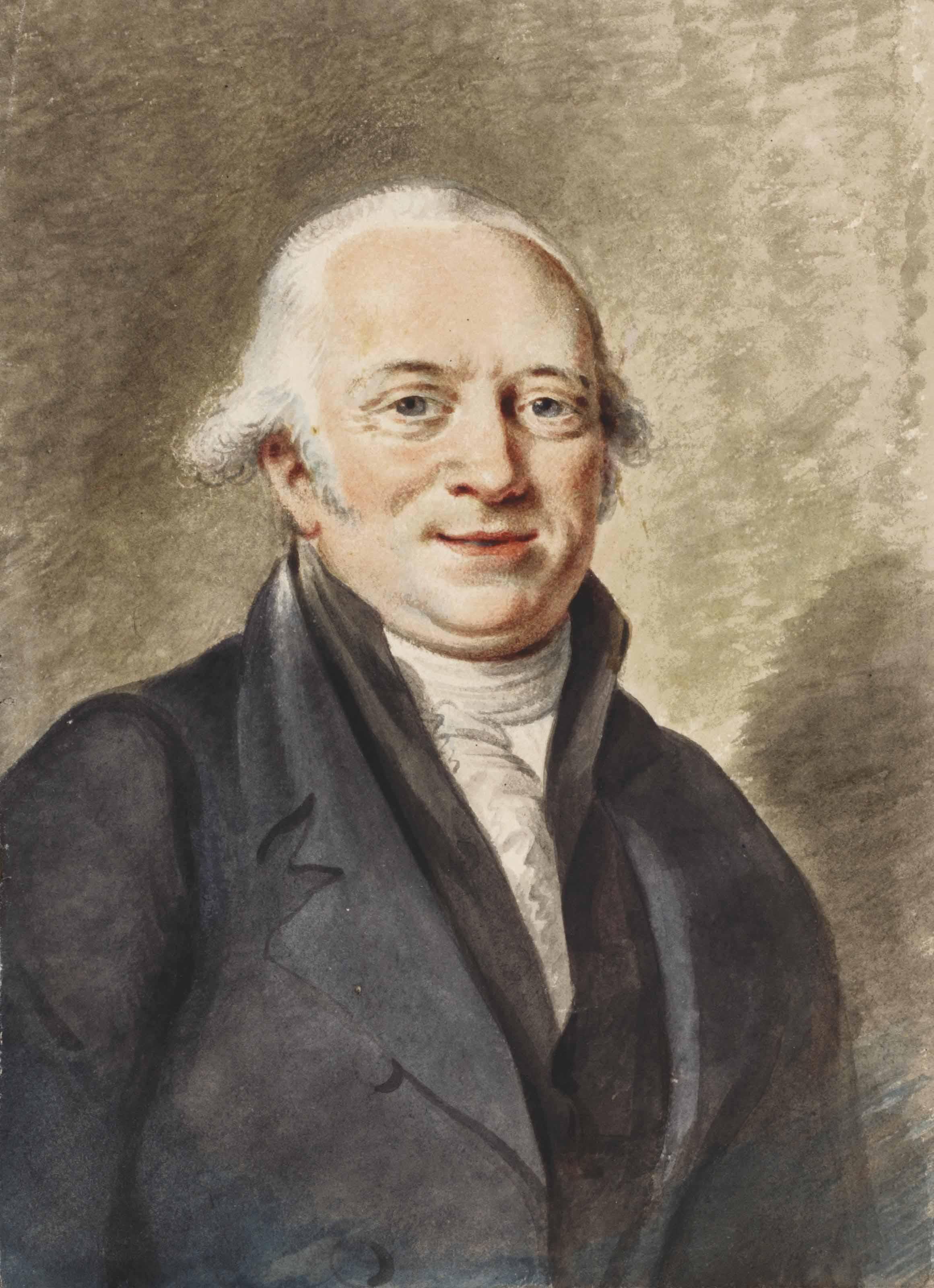 Adriaan de Lelie - Portrait Of Cornelis Sebille Roos (1753-1819)