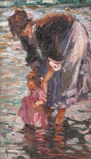 Adriaan Hendrik Boshoff - Mother and Child