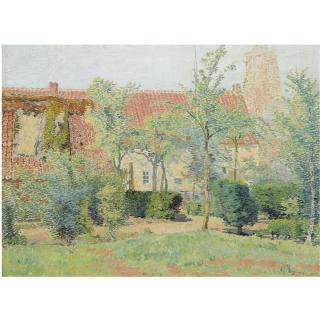 Adriaan Heymans - Belgian Village Scene