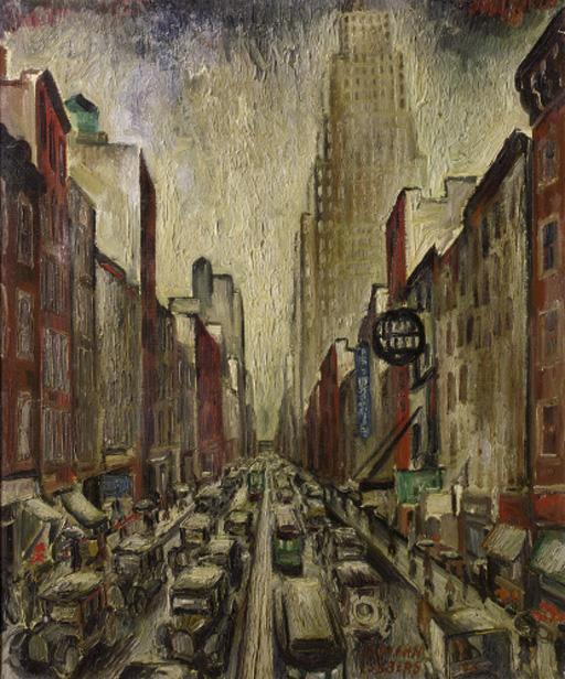Adriaan Lubbers - Fifth Avenue (?) in New York