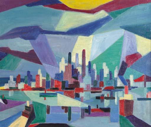 Adriaan Lubbers - South Ferry (forestudy Rapsody in Blue)