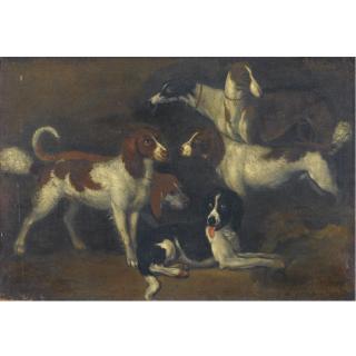Adriaen Beeldemaker - Study Of Dogs