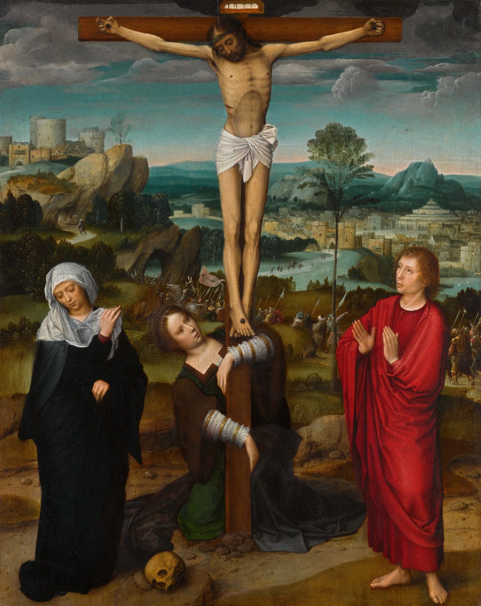 Adriaen Isenbrant - The Crucifixion