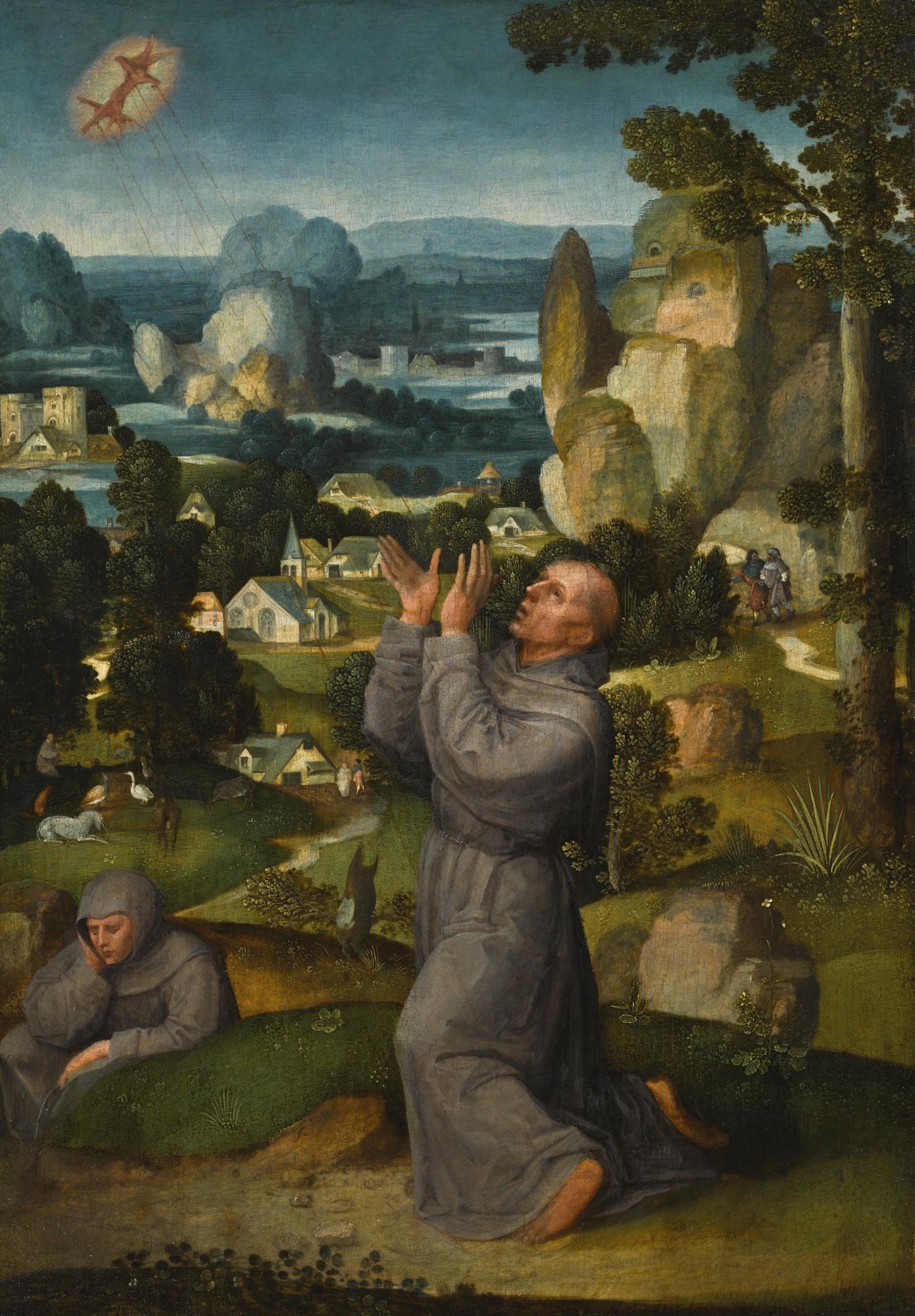 Adriaen Isenbrant - The Stigmatisation Of Saint Francis