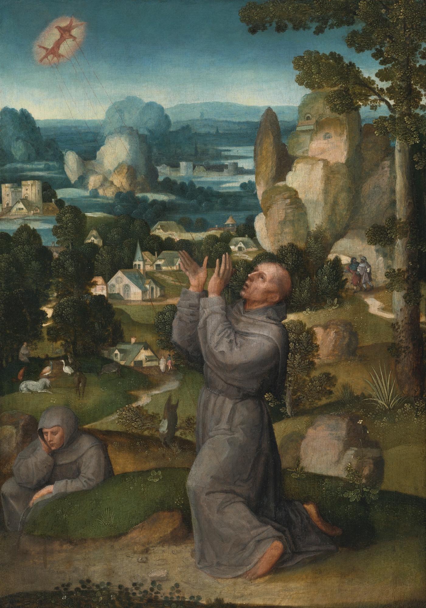 Adriaen Isenbrant - The Stigmatization Of Saint Francis
