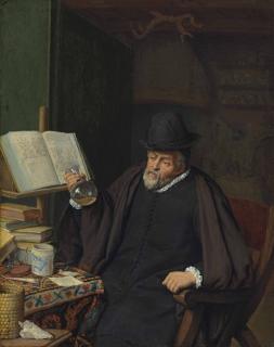 Adriaen Jansz. van Ostade - An Apothecary In His Study