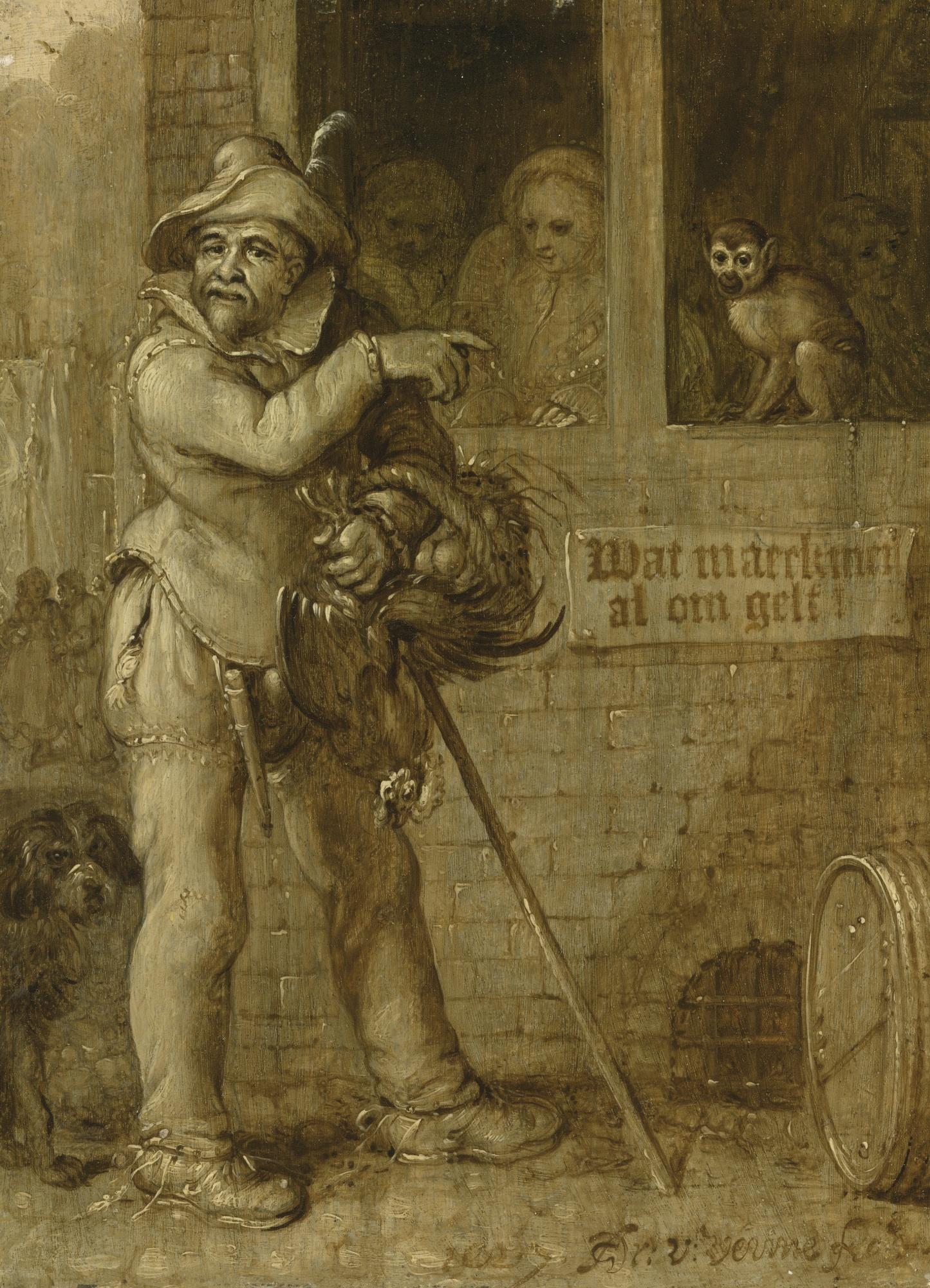 Adriaen Pietersz. Van De Venne - Wat Maeckmen Al Om Gelt (\