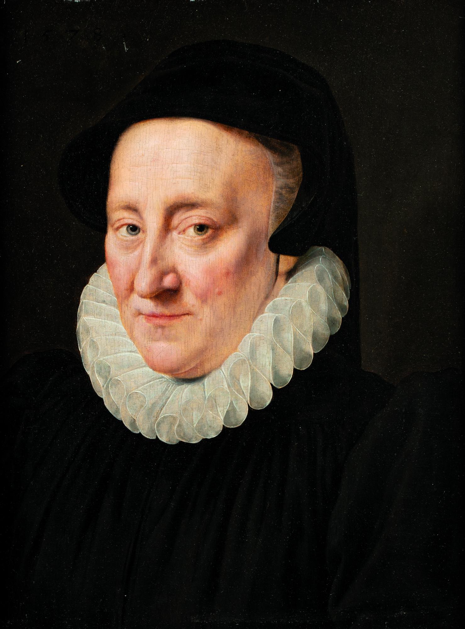 Adriaen Thomasz. Key - Portrait Of An Elderly Lady, Bust Length