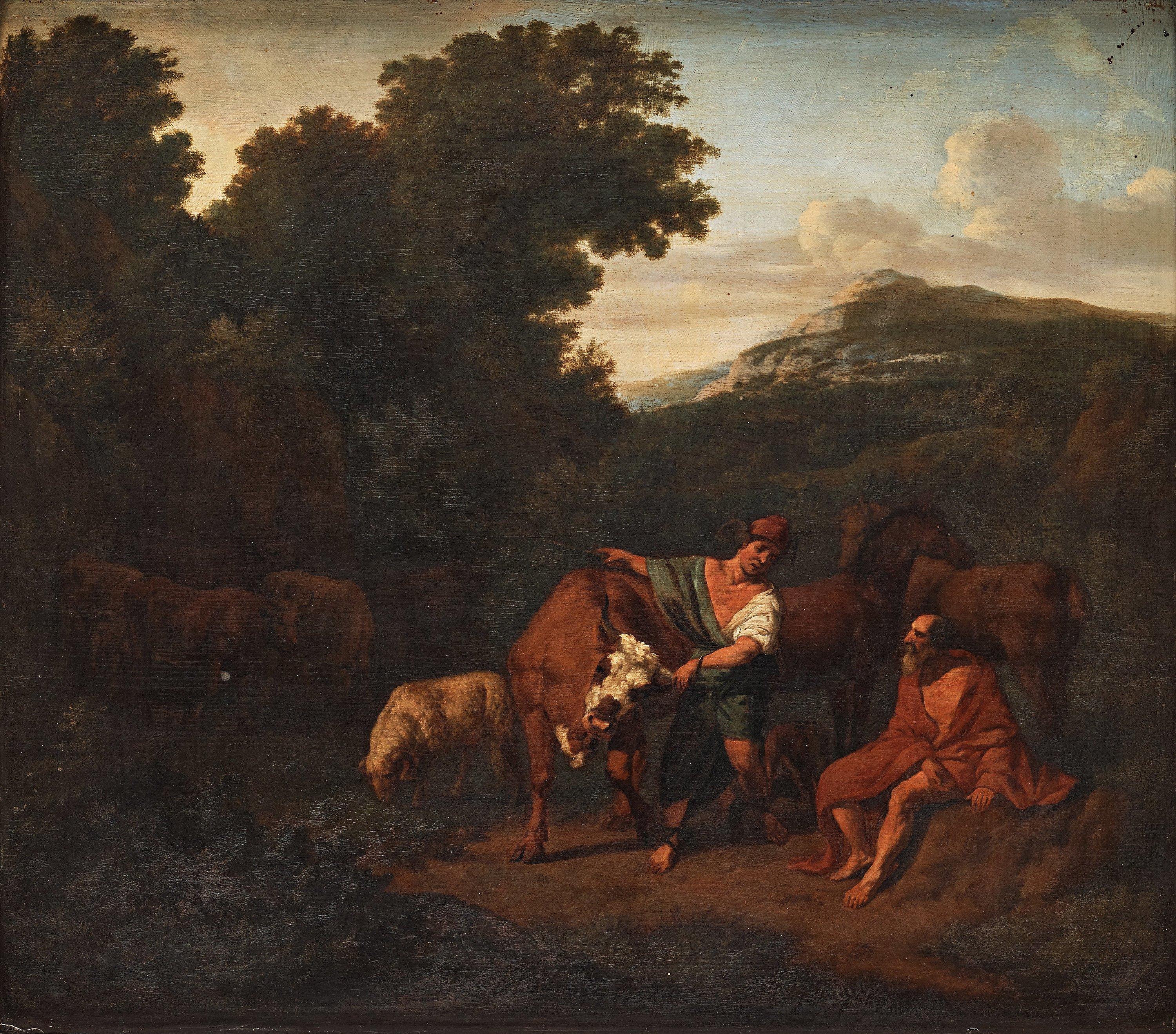 Adriaen van de Velde - Hermes, Io and Argus