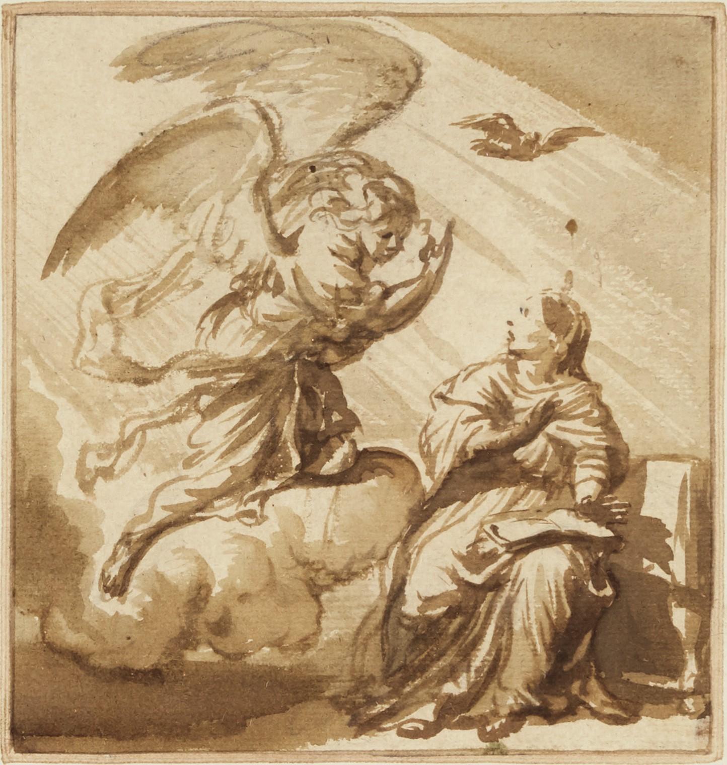 Adriaen Van De Velde - The Annunciation