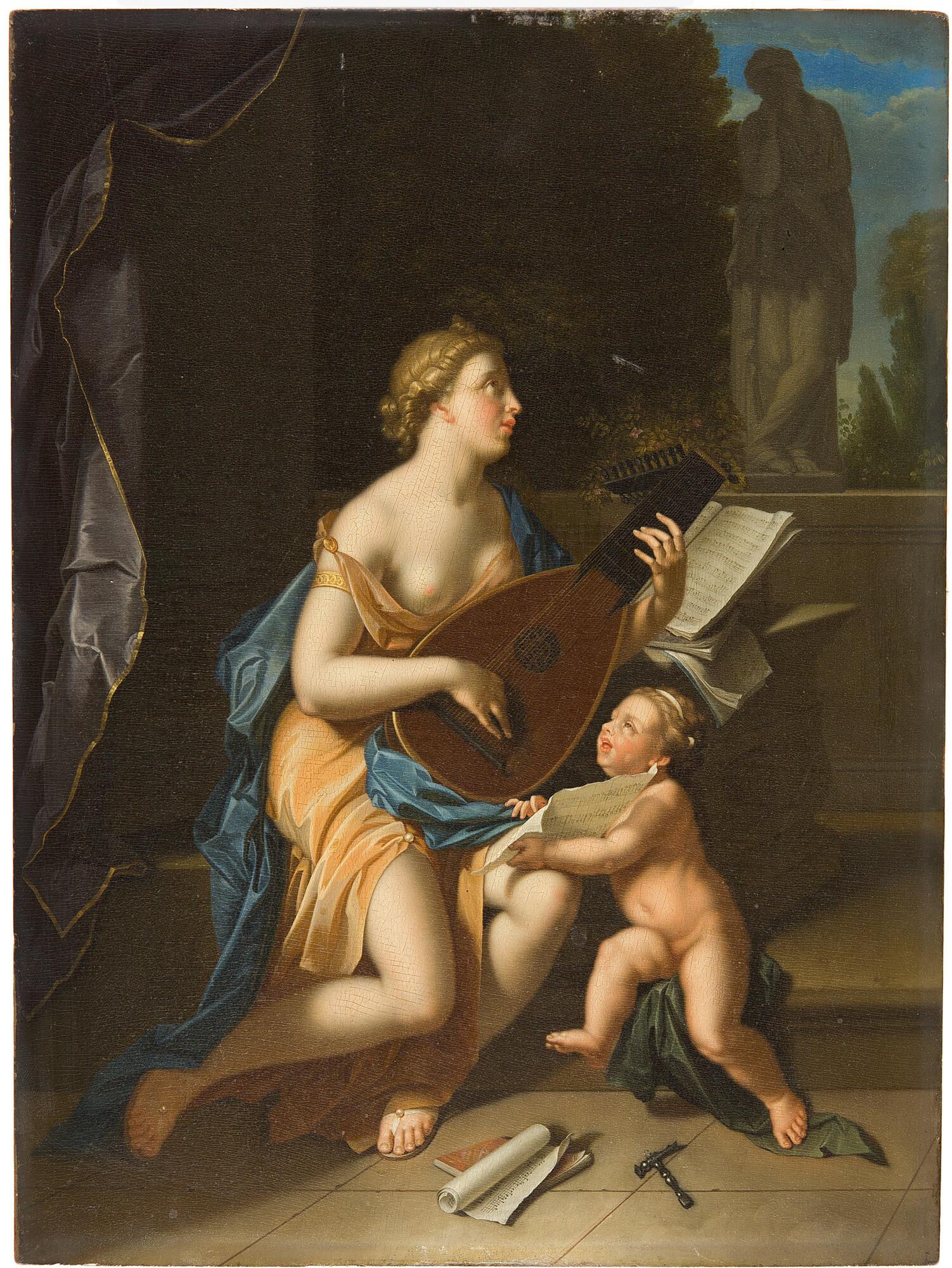 Adriaen van der Werff - Allegorie der Musik.