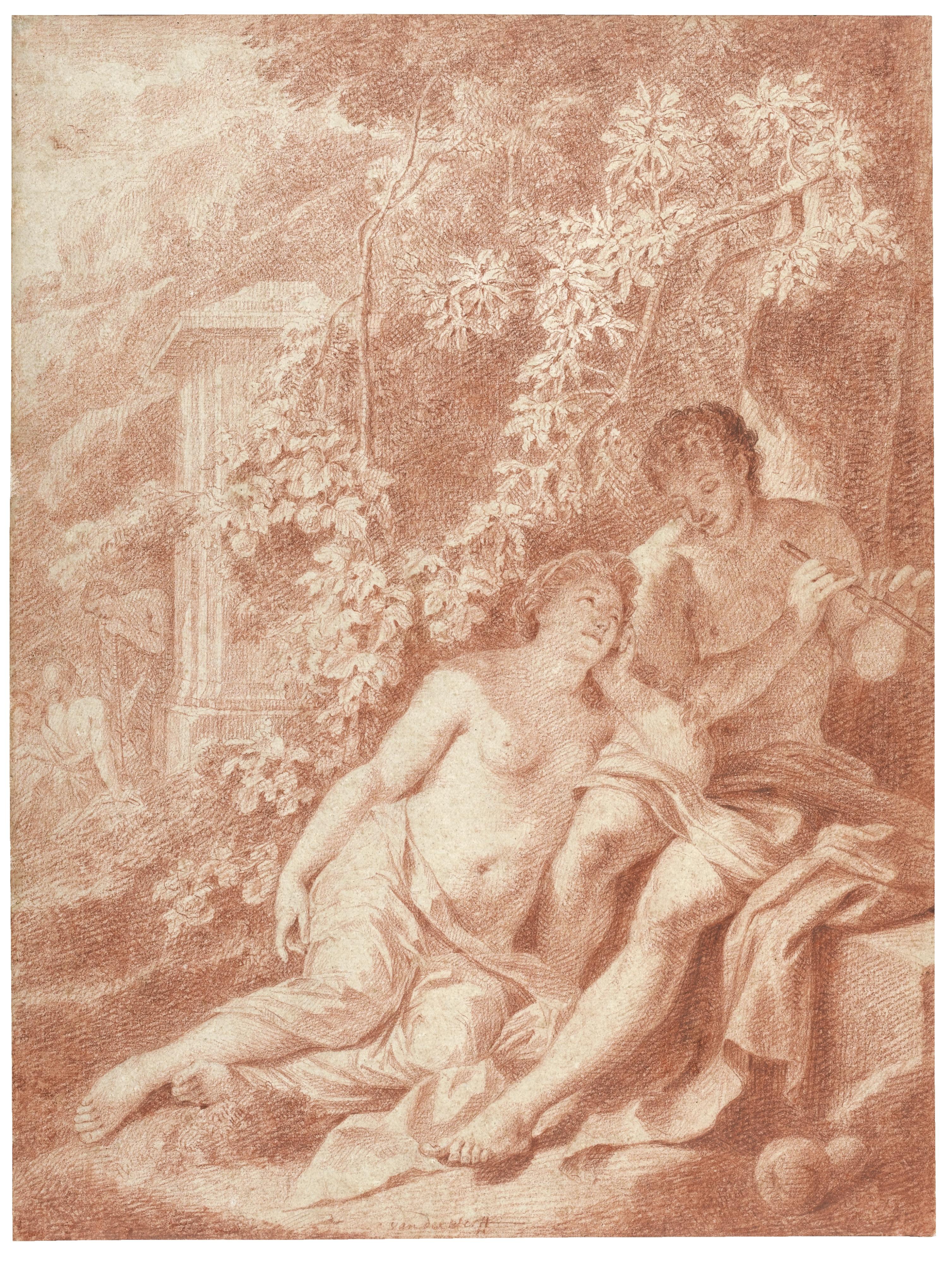 Adriaen Van Der Werff - \'The Amorous Shepherd\'