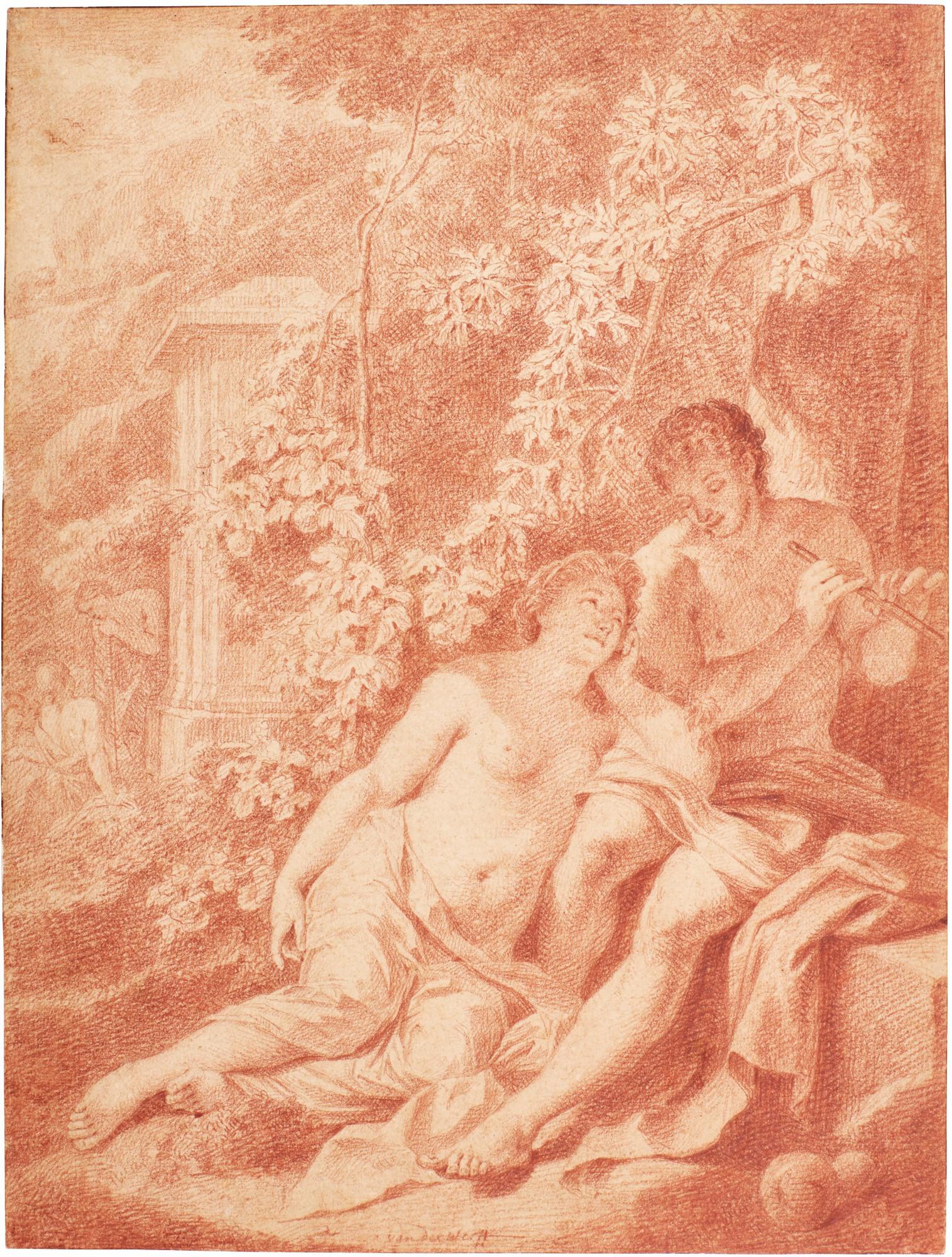 Adriaen Van Der Werff - \'The Amorous Shepherd\'