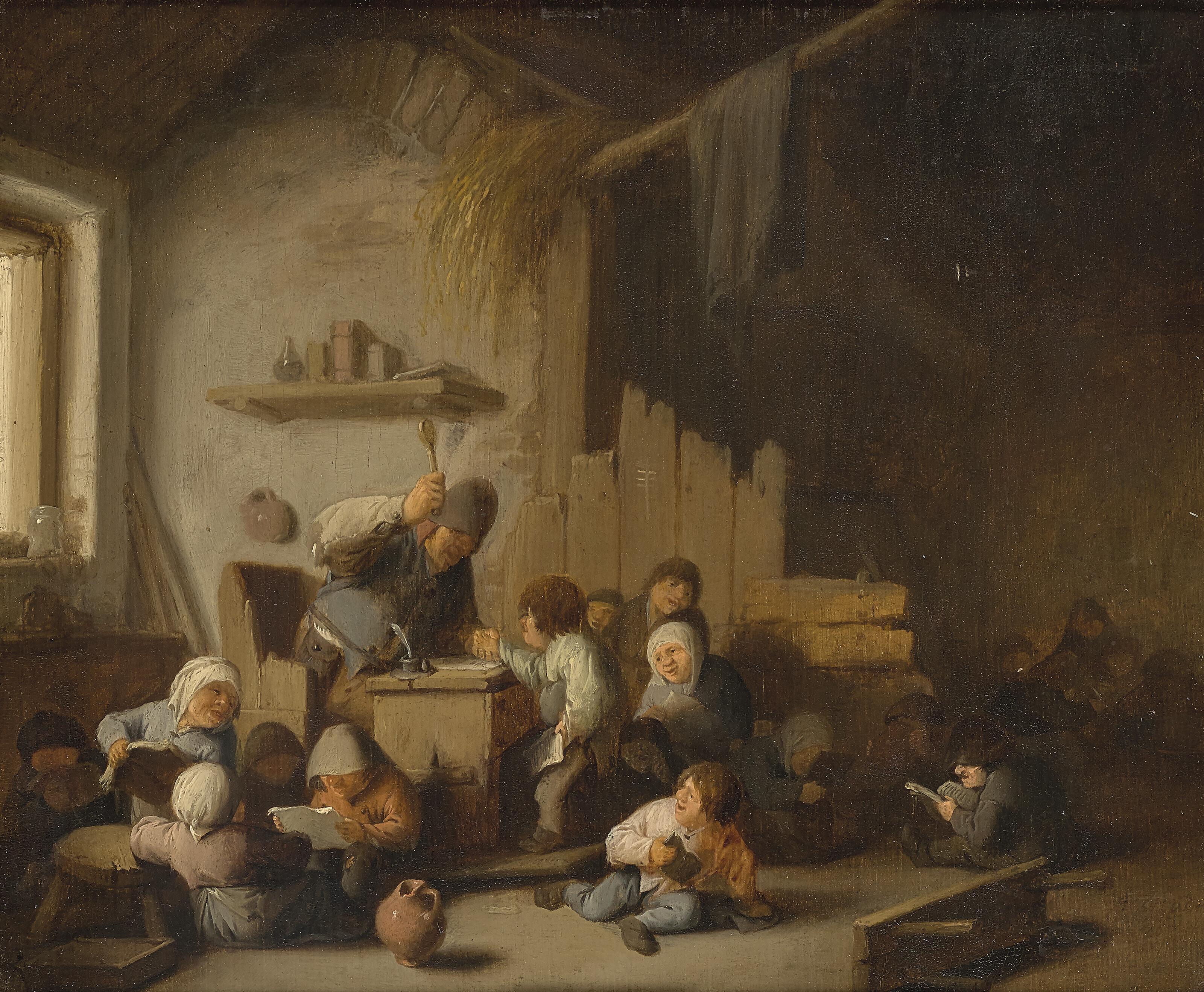 Adriaen van Ostade - Le maître d\'école