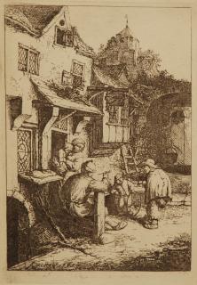 Adriaen van Ostade - Le petit menetrier