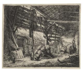 Adriaen Van Ostade - The Barn