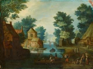 Adriaen van Stalbemt - Dorfgracht