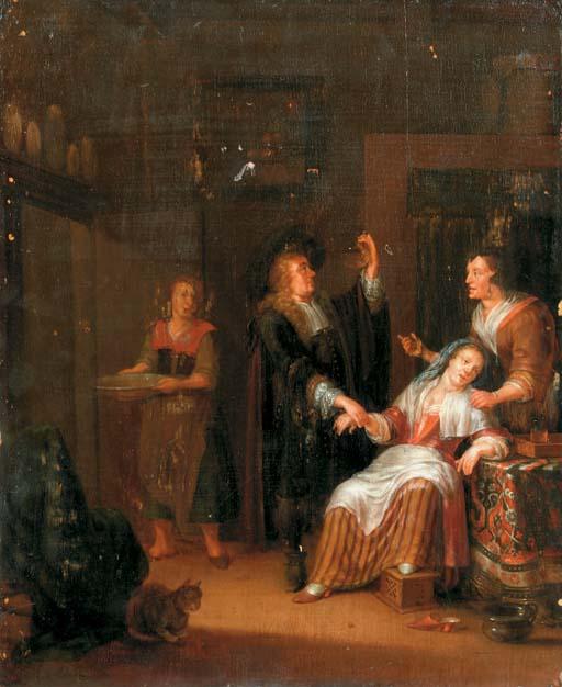 Adriaen Verdoel I - The doctor\'s visit