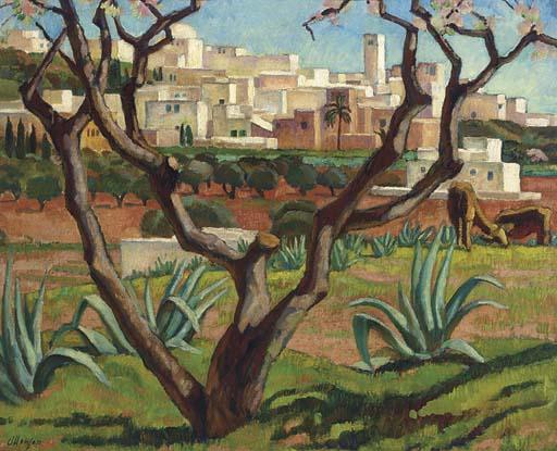 Adrian Allinson - North African Town