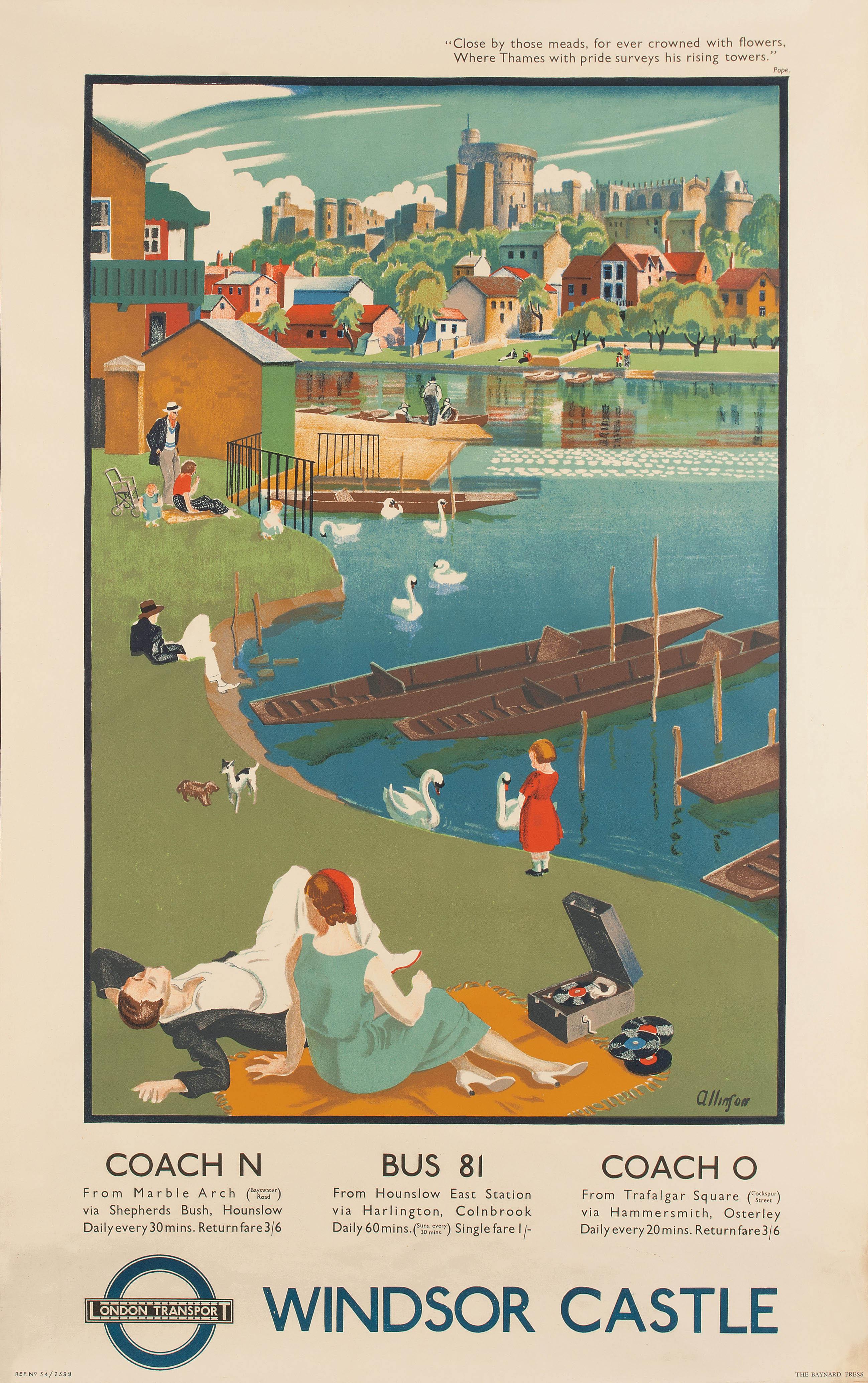 Adrian Allinson - Windsor Castle