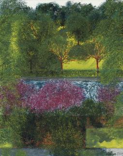 Adrian Berg, R.A. - Regent\'s Park, June 1969