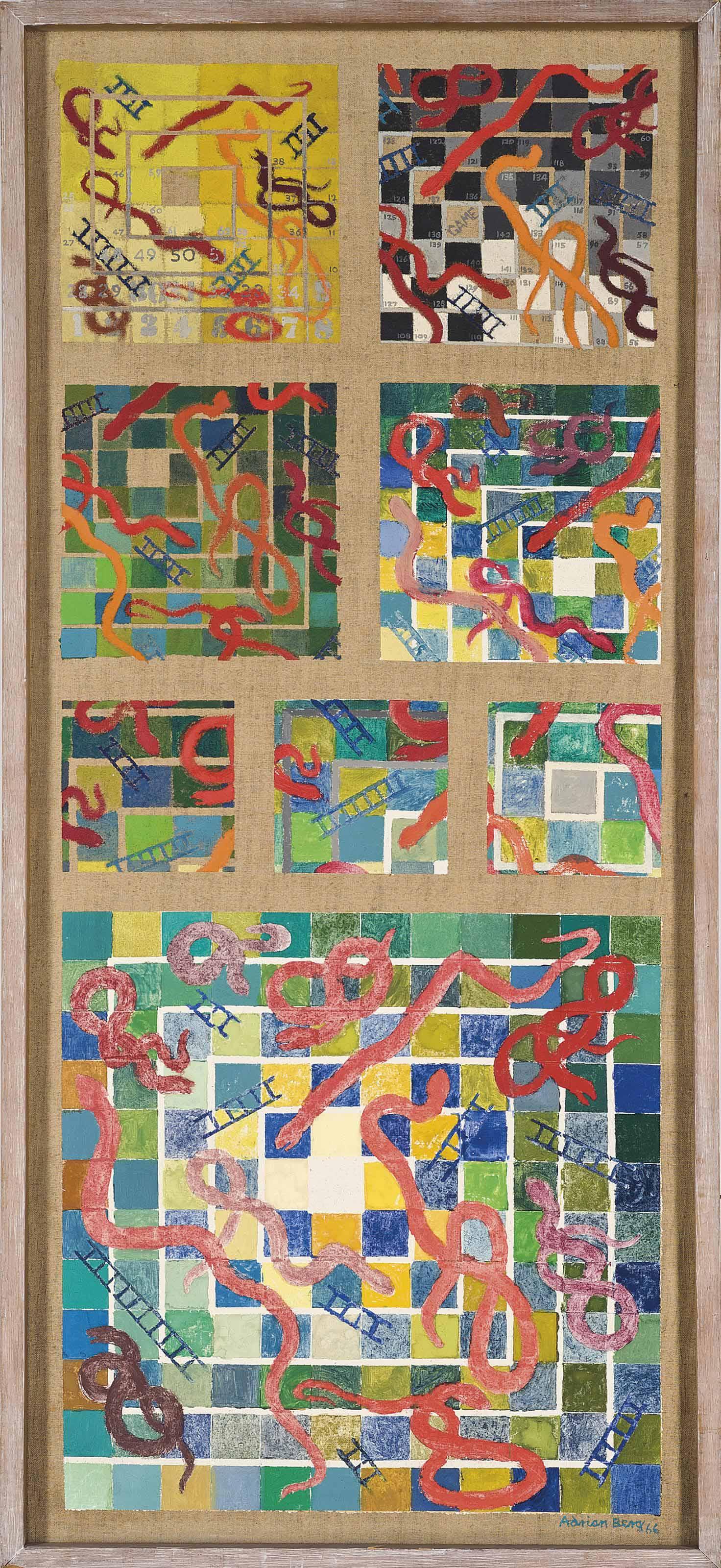 Adrian Berg, R.A. - Snakes And Ladders