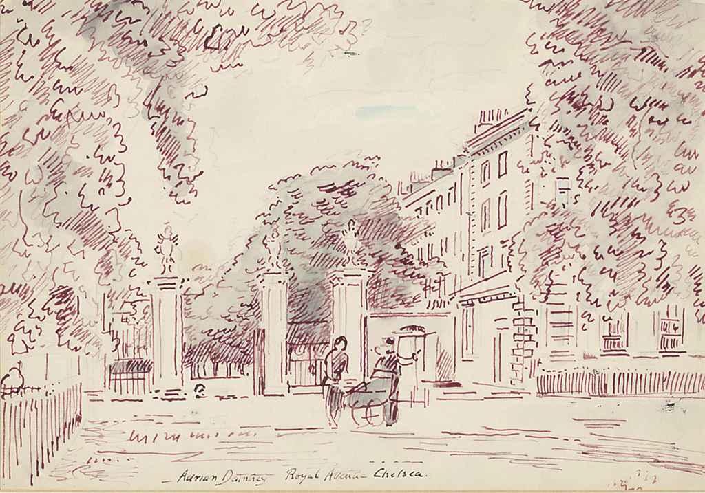 Adrian Daintrey - Royal Avenue, Chelsea