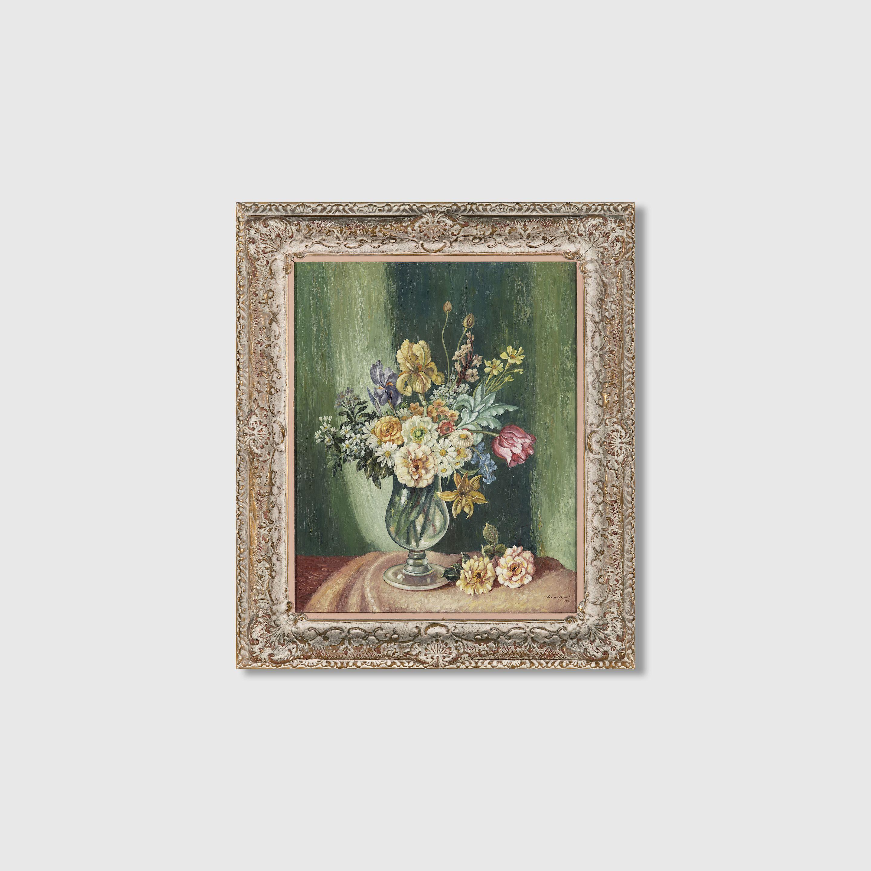 Adrian Feint - Still Life with Flowers, 1958